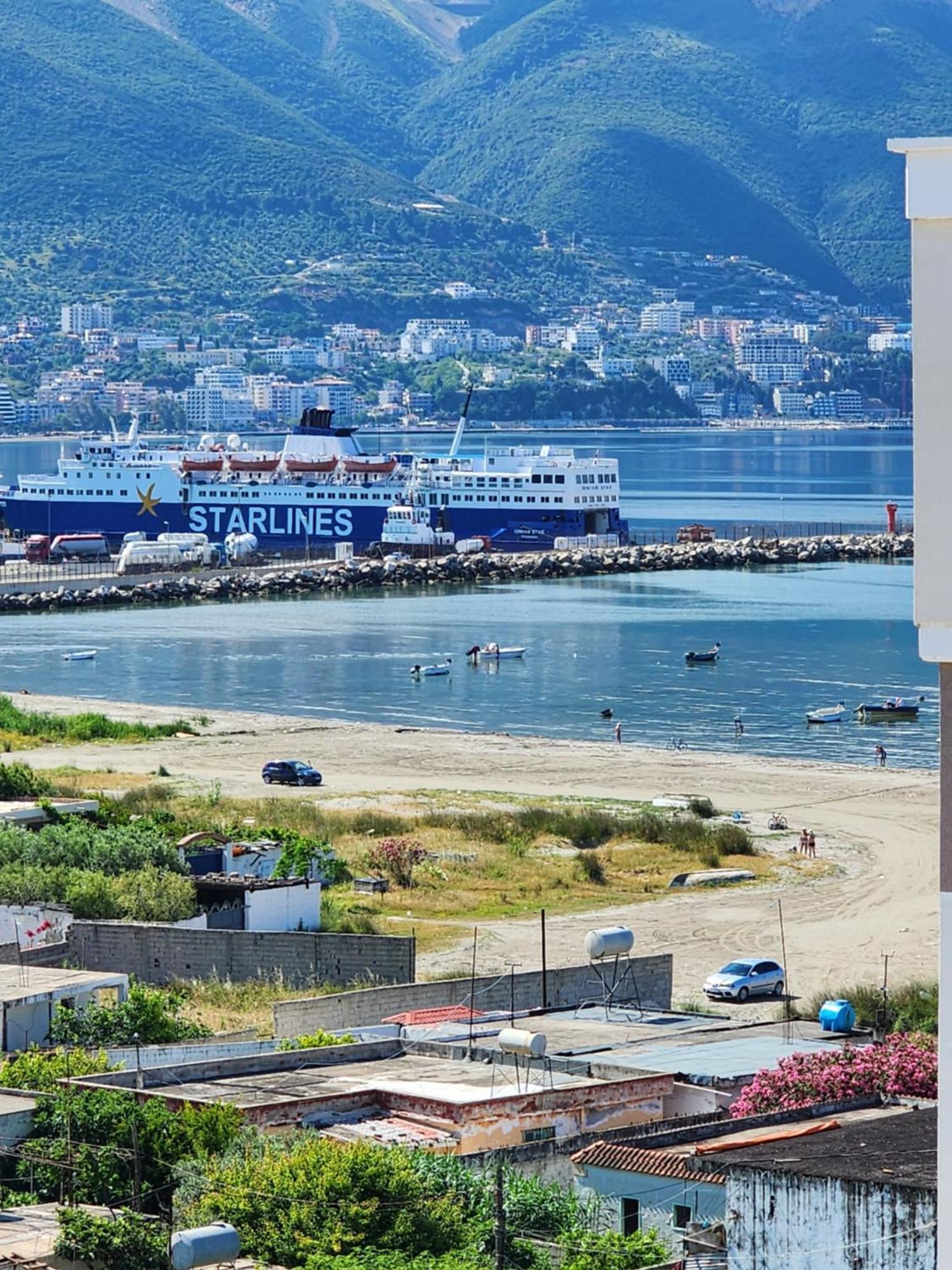 E.I.R Apartments Vlore Bagian luar foto